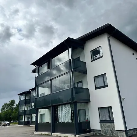 Night Sky - Ivalo, Modern In The Center * Inari